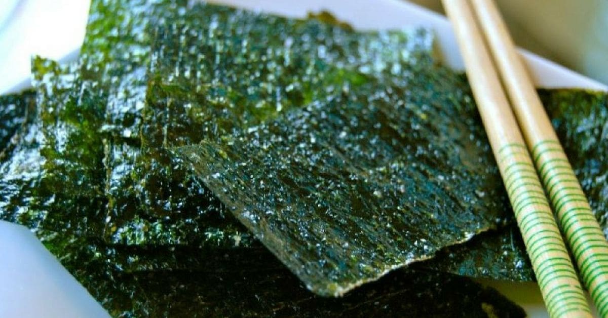 Arnaboldi Alga Nori per Sushi Giapponese, 8 Fogli di Alghe Nori
